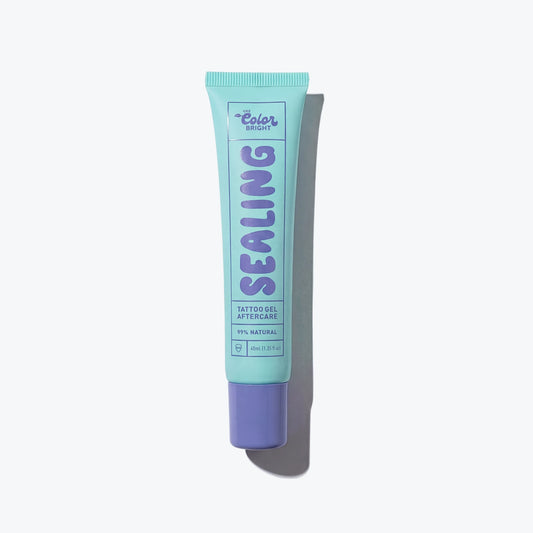 tattoo aftercare gel in recycled tube with precession cannula
