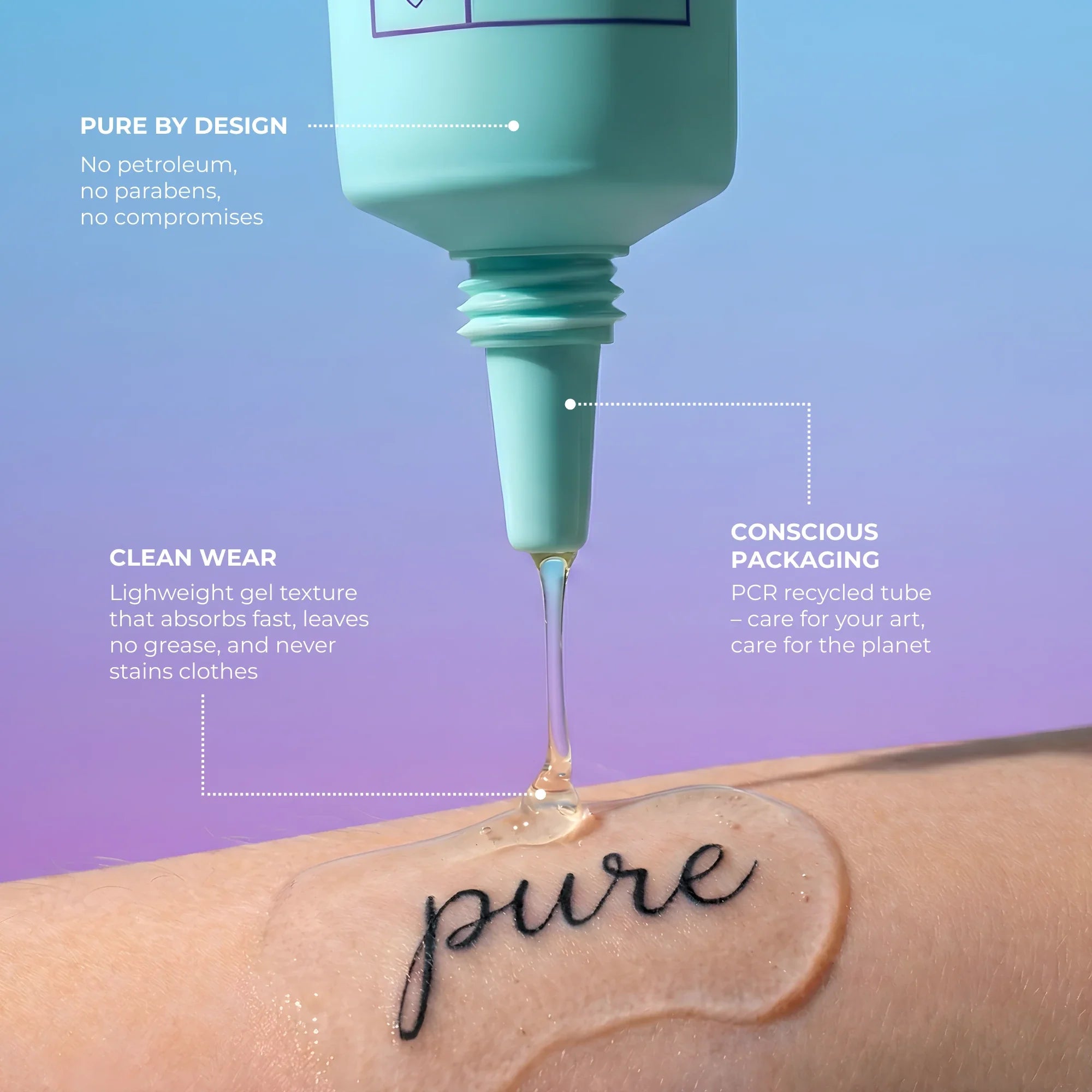 SEALING tattoo aftercare gel